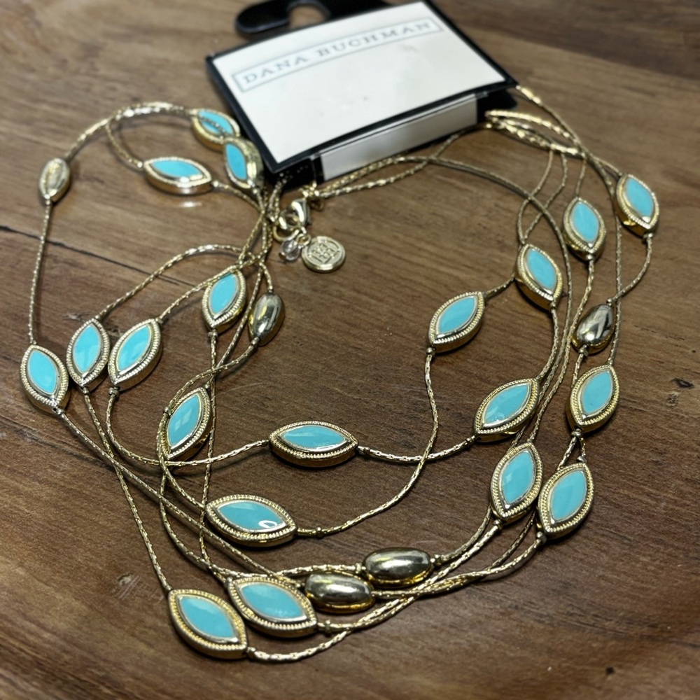 Gorgeous NWT Dana Buchman multi strand necklace